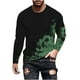 thumbnail image 2 of Blusas y camisas de manga larga y cuello redondo para hombre, camisetas informales con estampado de cuello redondo, blusas de manga corta para hombre, 2 of 5