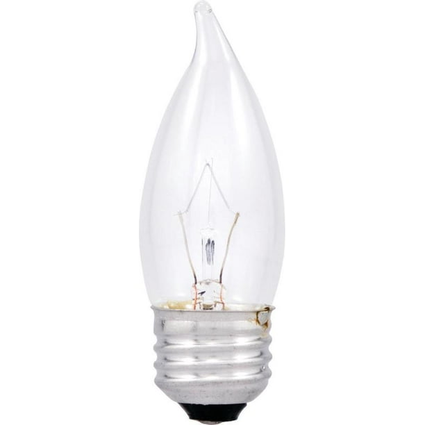Sylvania 40w Decorative Ceiling Fan Bulb Com - What Kind Of Light Bulbs Do Ceiling Fans Take