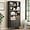 Black, variant on 71" Tall Bookshelf, 4-Tier Bookcase with Storage Cabinet & Adjustable Shelves, Floor Standing Wooden Bookshelf with Sliding Door and Adjustable Footpad, for Home Office, Living Room, Black