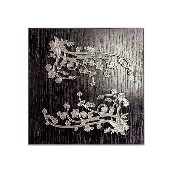 Porta Calientes COLSA Madera Negro Diseño Ramas