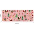 thumbnail image 7 of Pink Christmas Santa Pattern Kitchen Rug Mat,Kitchen Runner Rugs Non Skid Washable,Decorative Kitchen Floor Mats for Kitchen,Sink,Laundry,17"x47.2", 7 of 7