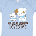 thumbnail image 4 of Inktastic My Great Grandpa Loves Me Boys Grandson Boys Baby Bodysuit, 4 of 5