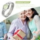 thumbnail image 5 of Reloj digital luminoso informal para personas mayores con banda elástica, ideal para parejas, regalo de Navidad., 5 of 6