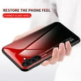thumbnail image 3 of ELEHOLD Case for Samsung Galaxy S24 Ultra, Lightweight Gradient Glass Case Ultra Slim Shockproof Cover,Red, 3 of 10