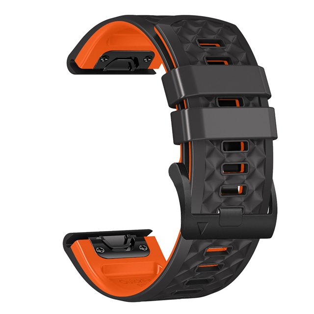 【22mm】 Silicone Watch Strap For Smartwatches Water Proofing And Sweatproof Mens Digital Sports Watch