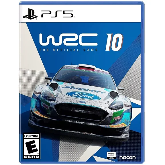 WRC 10 Racing Game for PlayStation 5, Racing, Multiplayer, Driving, Simulation, Racing Game, Parental Controls, Maximum 4 Offline Players