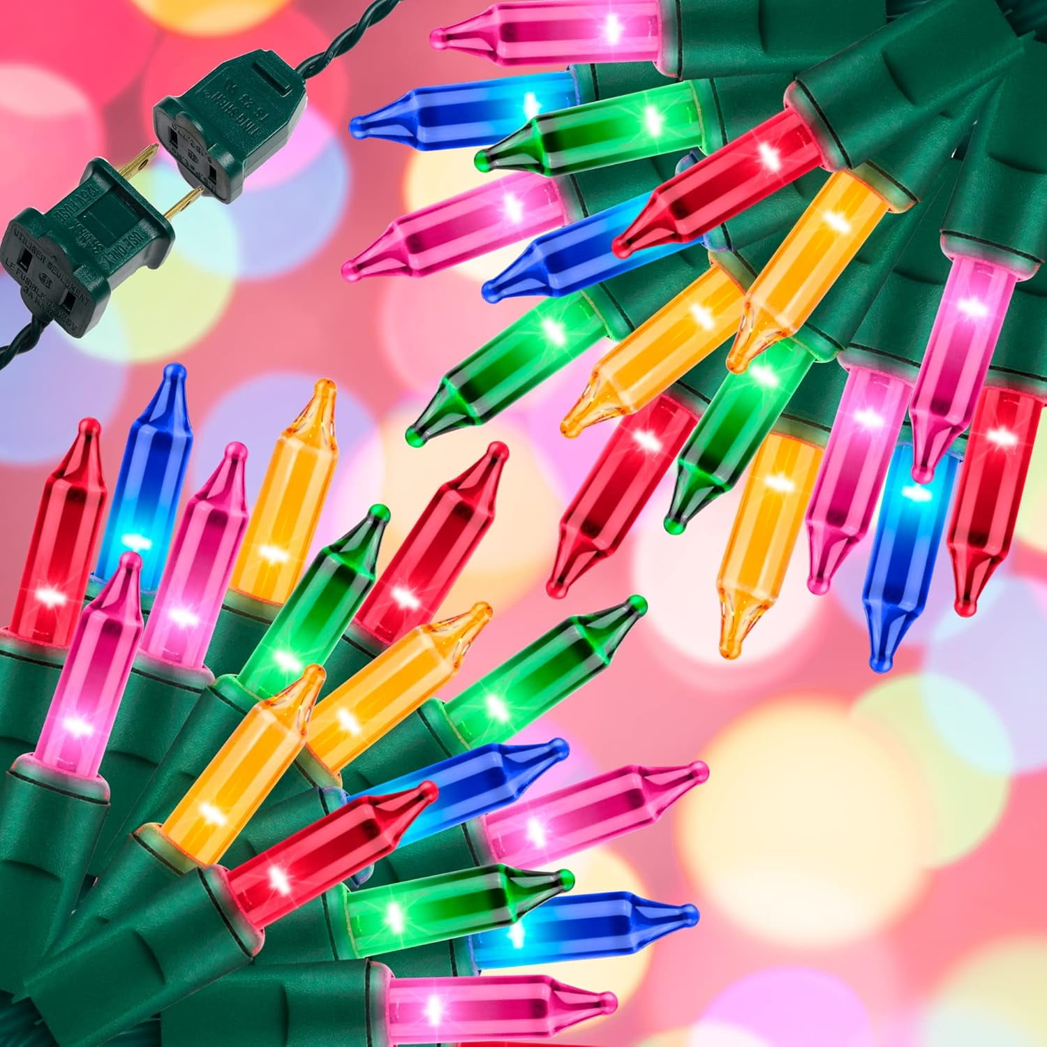 Christmas Lights For Tree,16Ft Waterproof Fairy - 50 LED