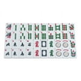 thumbnail image 5 of White Swan American Mahjong Set in Wheeled Black Case - White Tiles - Modern Pushers, 5 of 11