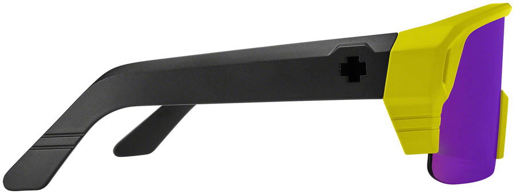 SPY Optic Monolith 5050 Extra-Large Size Sunglasses for Men (Black