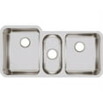 thumbnail image 2 of Elkay Lustertone Classic Stainless Steel 40" x 20-1/2" x 9-7/8", Triple Bowl Undermount Sink, 2 of 2