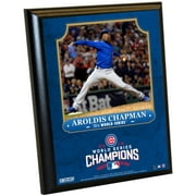 Chicago Cubs 2016 World Series Champions Aroldis Chapman 8x10 Plaque