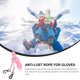 thumbnail image 4 of Cordón elástico para guantes Built God Tough para niños, antideslizante, portátil, de nailon rosa, 4 of 6