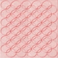 thumbnail image 1 of Ahgly Company Indoor Square Patterned Pastel Red Pink Area Rugs, 7' Square, 1 of 6