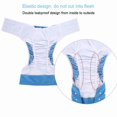 thumbnail image 2 of Couche lavable pour adulte, couche-culotte réglable et réutilisable, bleu foncé, 2 of 4
