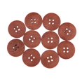 thumbnail image 1 of 10 botones de madera con agujeros grandes para manualidades, accesorios de costura para ropa, color café Café ligero, 1 of 8