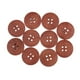 thumbnail image 2 of 20pcs Botón De Madera Plano 4 Agujeros Ropa De Coser Accesorios 50mm 2 Colores, 2 of 9