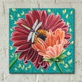 thumbnail image 6 of Epic Art 'Dragonfly on Blooms II' by Carolee Vitaletti, Acrylic Glass Wall Art, 12"x12", 6 of 8
