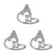 thumbnail image 5 of Jumpingount Anillo abierto con letras mayúsculas, anillos de compromiso ajustables, joyería decorativa de viaje, regalos de cumpleaños y Navidad Type1 NO1, 5 of 6
