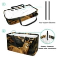 thumbnail image 4 of Deer Large Capacity Reusable Foldable Beach Bag | Oxford Cloth Beach Bag, Laundry Organizer, and Decorative Box, 4 of 7
