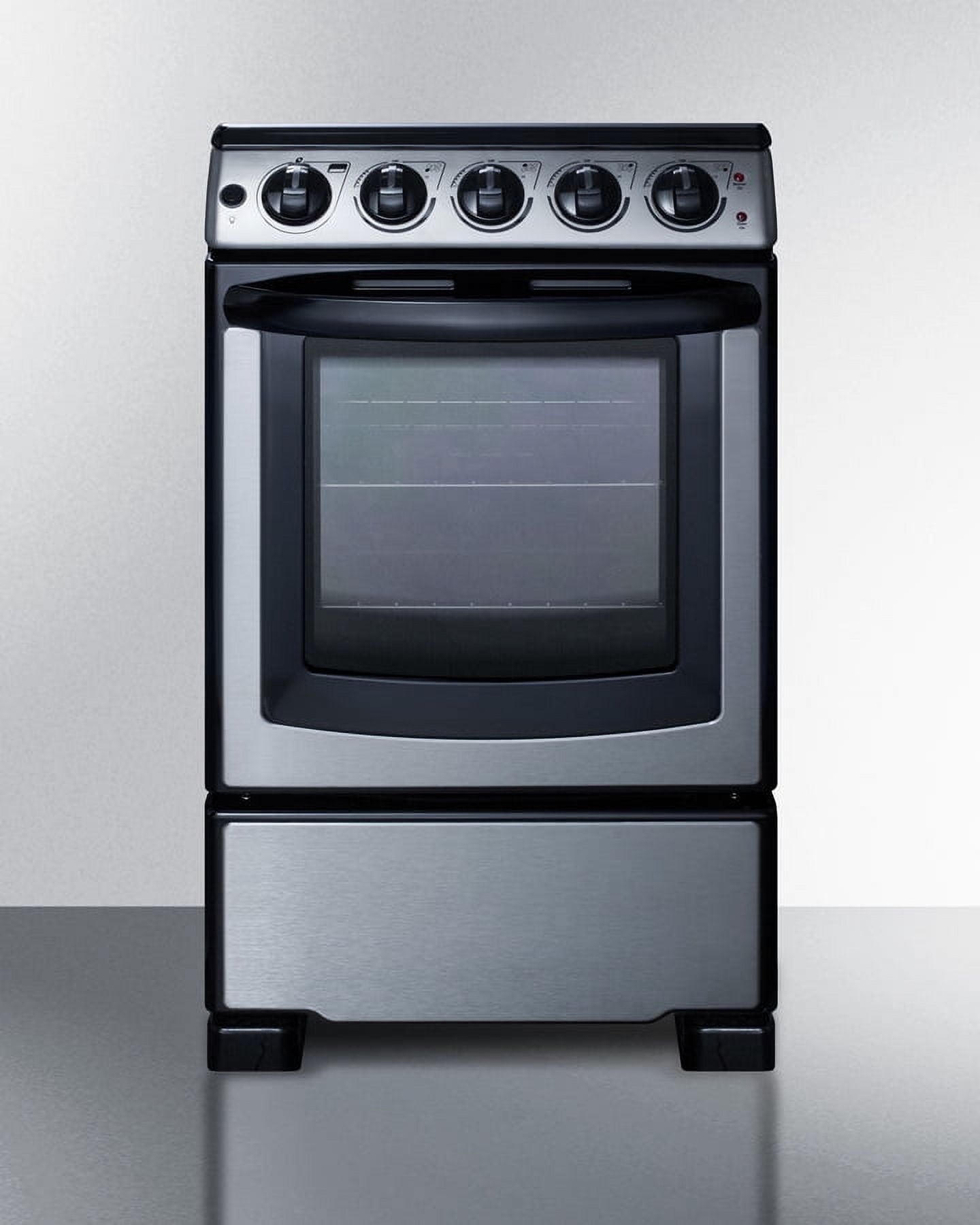 20" Wide Electric Smooth-Top Range