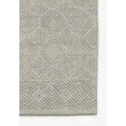 thumbnail image 2 of Momeni MALLOMRC-7GRY5080 5 x 8 ft. Mallorca Hand Hooked Contemporary Rectangle Area Rug, Grey, 2 of 6