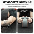 thumbnail image 3 of Ab Roller Wheel dMoose Fitness con soporte para codos y 2 rodilleras, 3 of 6