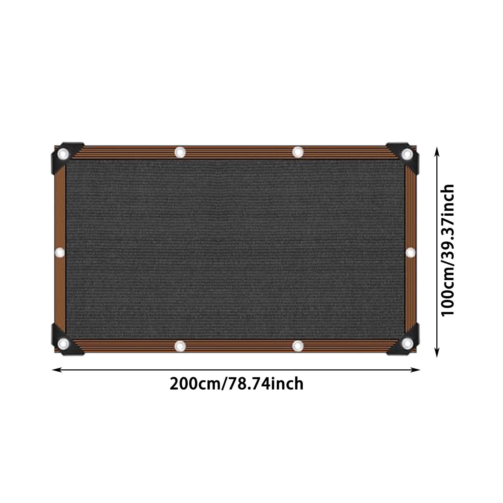 Black Mesh Sunshade Cloth 90% Shade Rate With Metal Eyelets, Durable Outdoor Shade Fabric For Garden Greenhouse, Pergola Barn Terrace And Courtyard Sun Protection Covering A - One Size