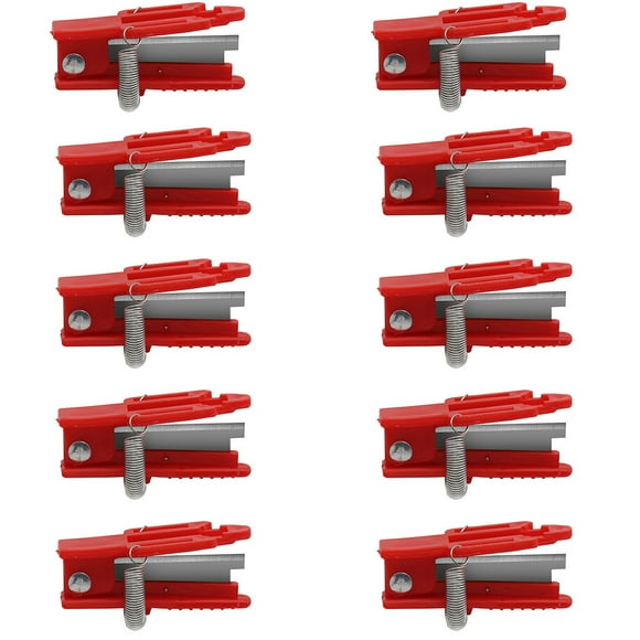 Herramienta de cuchillo para recoger con el pulgar para la cosecha de frutas y verduras | Pequeña podadora de guillotina para tomates, pepinos, té, fresas | Hoja de punta plástica | 1 pieza