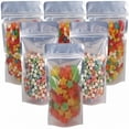 thumbnail image 5 of CCOCC 100 Pack Zipper Mylar Bags Stand Up Mylar Zip Lock Bags Clear Silver Bags Reusable Food Storage Aluminum Foil Pouch Bags for Multipurpose with Gusset Bottom (6 x 9 inch / 15 x 22 cm), 5 of 5