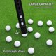 thumbnail image 2 of Agarrador de pelotas de golf de 33,9 pulgadas, accesorios metálicos para deportes de golf al aire libre (negro), 2 of 6