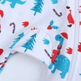 thumbnail image 5 of Bellafa Baby Boys Girls Organic Cotton Zip-Front Sleeper Pajamas, Unisex Infant Chirtmas Footless Sleep 'n Play Romper, 5 of 9