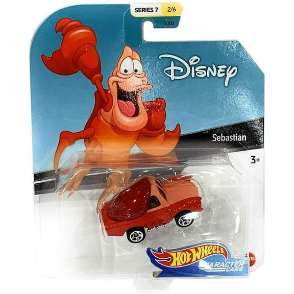 Hot Wheels Disney Sebastian The Little Mermaid Vehicle