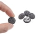 thumbnail image 4 of Uxcell 20pcs 24L botón de tela cubierto de 15mm con agujeros redondos, botones de metal para costura de vestidos y blusas en gris, 4 of 6