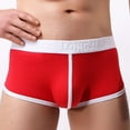 thumbnail image 4 of YWDJ Boyshort Underwear for Women Cotton Lightweight No Show Mens Soft Briefs Underpants Knickers Shorts Sexy Underwear Red S, 4 of 4