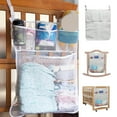 thumbnail image 1 of Boreal Craft Crib Storage Hanging Bag Multifunctional Baby Clothing Bag Storage Bag Mesh Breathable Organization Bag Organizing Swimsuit Storage Organizer Collapsible Storage Containers Side Bed, 1 of 7
