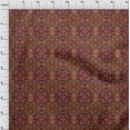 thumbnail image 3 of oneOone Organic Cotton Poplin Twill Fabric Leaves & Floral Clip Art Fabric Prints By Yard 42 Inches Wide, 3 of 4