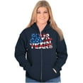 thumbnail image 4 of Four Great Years President Trump Unisex Fleece Graphic Zip Up Hoodie Brisco Brands 2X, 4 of 5