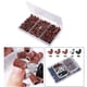 thumbnail image 4 of profesionales para lijar uñas con de brocas para uñas, para lijar uñas #80 #120 #180 brocas para uñas para manicura y pedicura - 210pcs 210 piezas marrón Macarena banda de lijado para taladro de uñas, 4 of 8