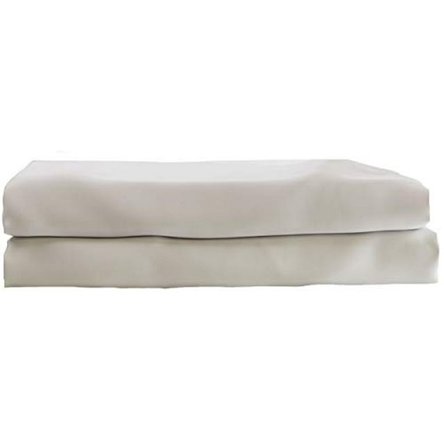 Hotel Sheets Direct 100% Bamboo Sheets - Full Size Sheet and Pillowcase Set - Cooling, 4-Piece Bedding Sets - Light Grey