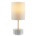 thumbnail image 3 of SAFAVIEH Kamilah 18 in. Glam Iron Table Lamp, White, 3 of 4