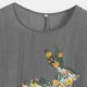 thumbnail image 4 of Vestidos Casuales Para Mujer, Blusas De Mujer De Moda Camisetas estampadas de moda para mujer, blusas casuales de lino holgadas de manga corta con cuello redondo y raglán, 4 of 4