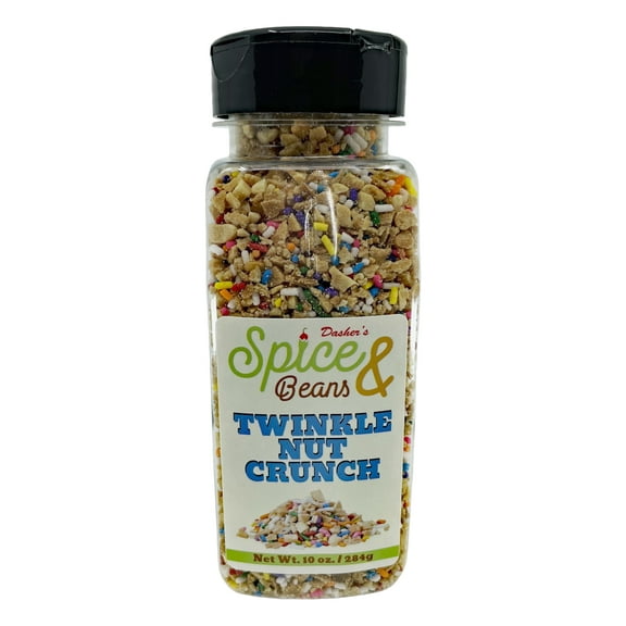 Dasher's Spice & Beans Dessert Sprinkles & Decorations Twinkle Nut Crunch, 10 oz