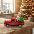 thumbnail image 2 of Vintage Red/Green/Orange Truck Decor, Thanksgiving Farmhouse Metal Outdoor/Indoor Pickup Decor, Christmas Red Trucks Decorations, Home Kitchen Table Centerpieces Decorations Home Decor, 2 of 7