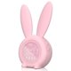 thumbnail image 1 of Reloj despertador para niños - Reloj despertador digital, iluminación ambiental regulable, lindo diseño de conejo, 5 tonos de llamada - Recargable, perfecto para dormitorios, 1 of 5