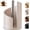 White, variant on Mountain Paper Towel Holder Countertop, Black Wooden Base with Iron Stand for Kitchen Counter Organizer-Effortless One Hand Tearing Holds Jumbo Mega Rolls, Napkin Gadget for Dining Table Living Room