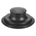 thumbnail image 1 of Uxcell Tapón de Fregadero de Cocina de 1 Paquete, Tapón de Eliminación de Basura de Acero Inoxidable de 3-3/8 Pulgadas, Cubierta de Tapón de Fregadero Universal [Negro], 1 of 1
