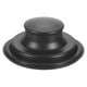thumbnail image 1 of Uxcell Tapón de Fregadero de Cocina de 1 Paquete, Tapón de Eliminación de Basura de Acero Inoxidable de 3-3/8 Pulgadas, Cubierta de Tapón de Fregadero Universal [Negro], 1 of 1