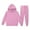 D#02-Pink, variant on QBABYOO Girls 2 Piece Tracksuit Set Pullover Top with Jogger Pants Outfits Girls Outfits Teen Clothes For Girls Toddler Tracksuit Long Sleeve Stylish Tops and Pants Clothes, Light Gray 12-13Y
