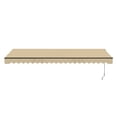 thumbnail image 3 of ALEKO 16' x 10' Sand Retractable Motorized Patio Awning Sunshade, 3 of 8