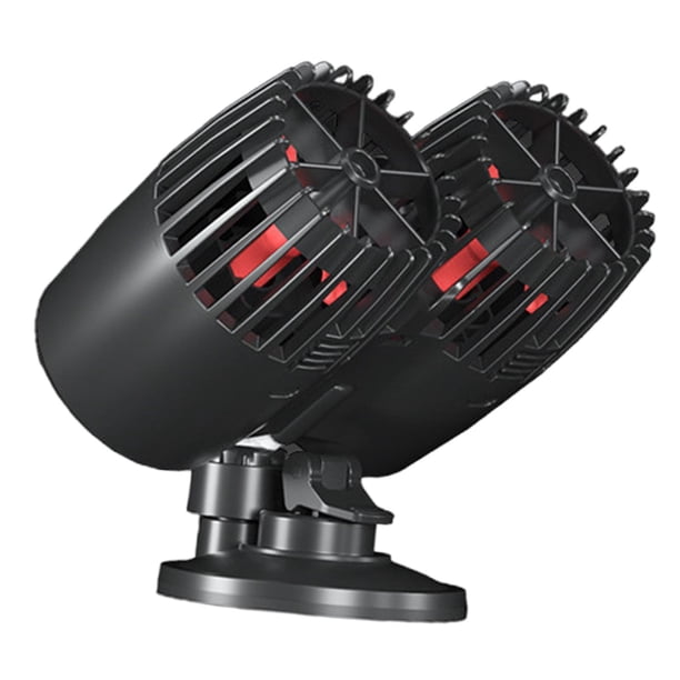 Bomba Wave Maker, bomba de agua para acuario, silenciosa, acuario, bomba de circulación, Wavemaker, bomba inteligente para tanque de peces, máquina Negro 20W Yinane Bomba de olas para acuarios